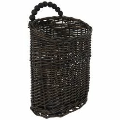 Cheapest ๐ Best deal ๐ Hot Sale โญ Flash Sale ๐งจ Dark Brown Willow Basket โจ ๐ โค๏ธ ๐คฉ