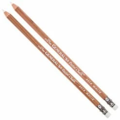 Brand new ✨ Discount 🌟 Wholesale 🛒 Cheapest 🌟 General's White Pastel Chalk Pencils - 2 Piece Set ✨ 🔔 👍 🛒
