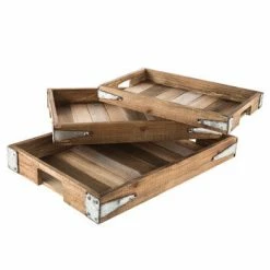 Best Pirce ๐ฅฐ Best Sale ๐ Best deal ๐ Deals ๐ฏ Slatted Wood Tray Set ๐ฏ ๐ โ๏ธ ๐