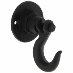 Best Pirce ๐ Best deal ๐ Budget ๐งจ Cheap ๐ Black Industrial Swivel Metal Wall Hook โญ ๐ โค๏ธ ๐